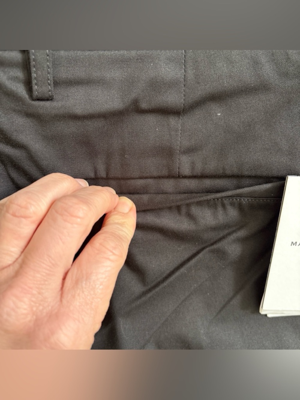 Massimo Dutti Mens Dress Pants Wide Fit Size 36 Black Designer Business Casual - Picture 14 of 16